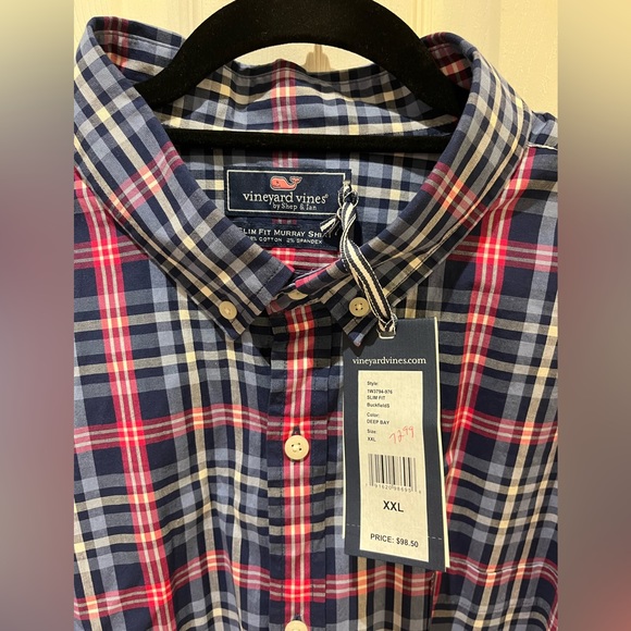 NWT Vineyard Vines Buckfield Murray Slim Shirt - Picture 5 of 7